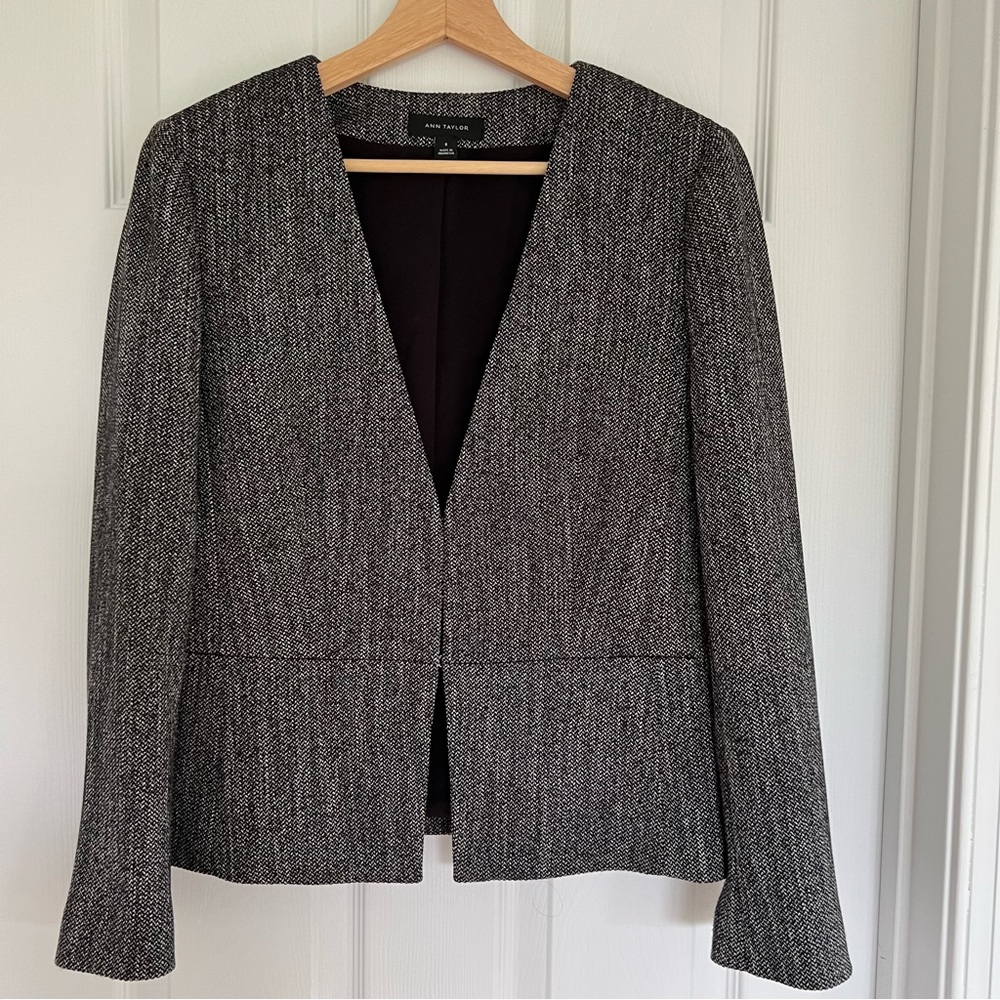 Ann Taylor Jacket Size 8, dark grey